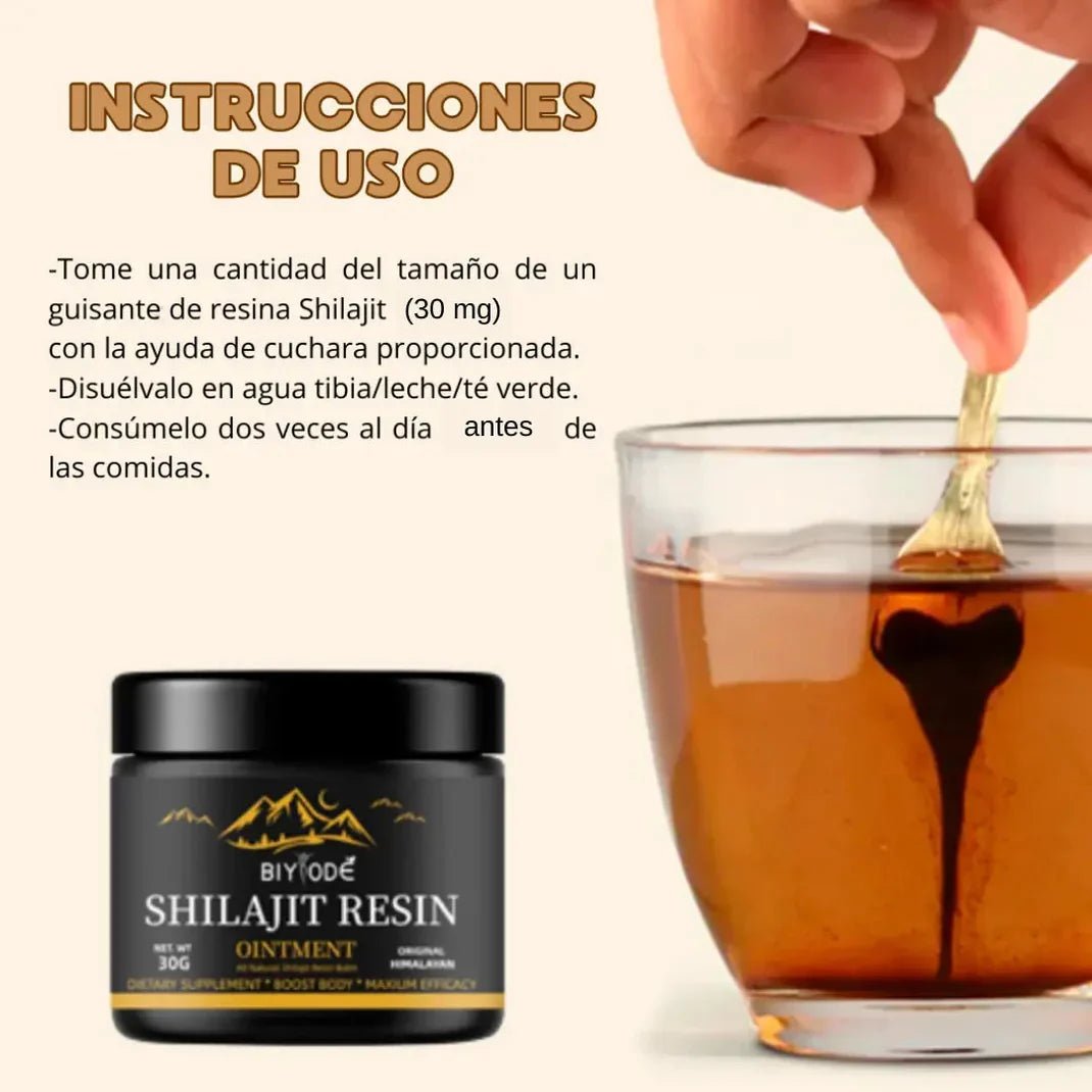 Fuente de Energía Vital - Shilajit 100% Puro - | Mireloza