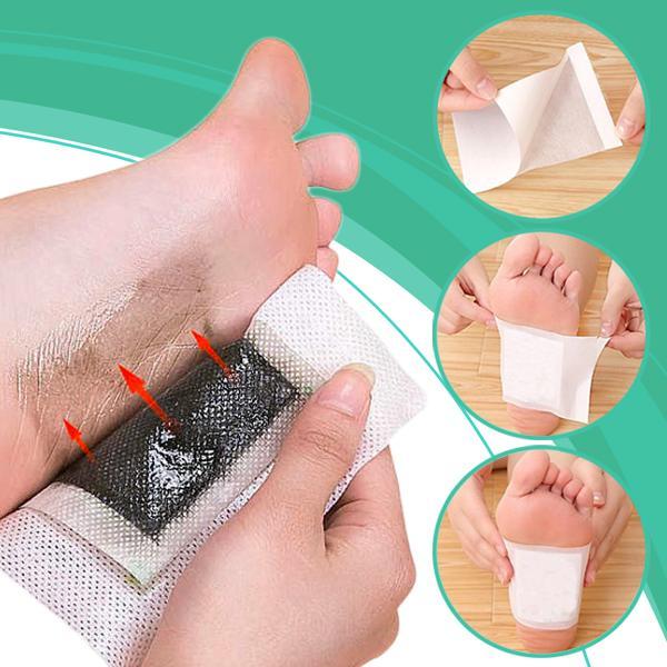 PARCHES DETOX PARA PIES CON FÓRMULA NATURAL - DETOXFEET™ - | Mireloza