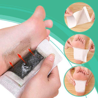 PARCHES DETOX PARA PIES CON FÓRMULA NATURAL - DETOXFEET™ - | Mireloza