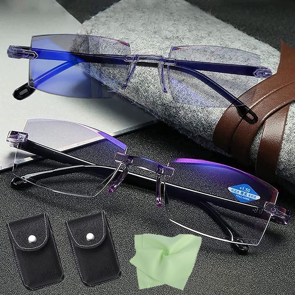OPTI FOCUS PRO 2.0™ - Gafas 3 en 1: Cerca, Lejos y Anti Luz Azul - | Mireloza