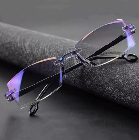 OPTI FOCUS PRO 2.0™ - Gafas 3 en 1: Cerca, Lejos y Anti Luz Azul - | Mireloza