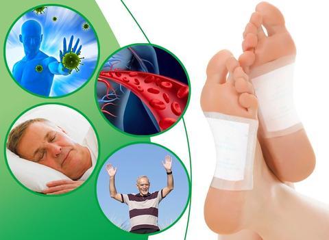 PARCHES DETOX PARA PIES CON FÓRMULA NATURAL - DETOXFEET™ - | Mireloza
