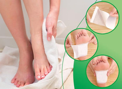 PARCHES DETOX PARA PIES CON FÓRMULA NATURAL - DETOXFEET™ - | Mireloza