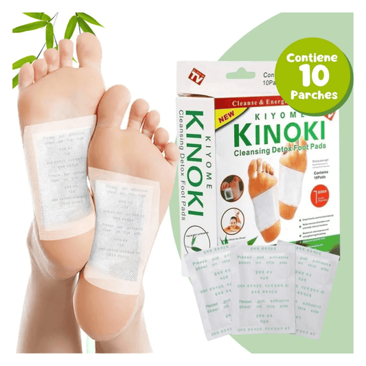 PARCHES DETOX PARA PIES CON FÓRMULA NATURAL - DETOXFEET™ - | Mireloza